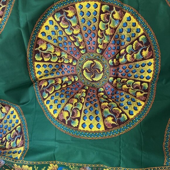Dutch Java African print cotton panel sarong Tablecloth NWT Beautiful Vibrancy - Picture 4 of 7